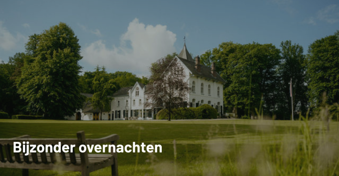 Kasteel Frymerson, waar je rustig in het groen kunt overnachten